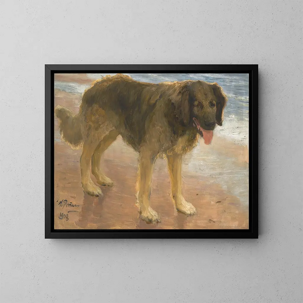 North Painting - Ilya Efimovich Repin — framed artwork on a wall