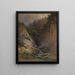 The Ravine - Ilya Nikolaevich Zankovsky — framed artwork on a wall