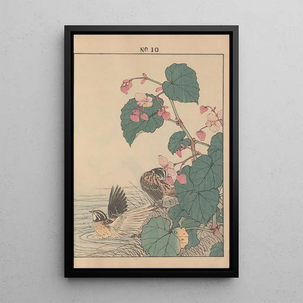 Keinen kach gafu Pl012 - Imao Keinen — framed artwork on a wall