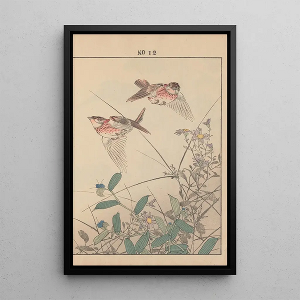Keinen kach gafu Pl014 - Imao Keinen — framed artwork on a wall