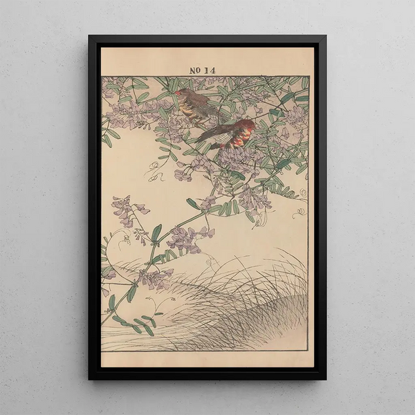 Keinen kach gafu Pl016 - Imao Keinen — framed artwork on a wall