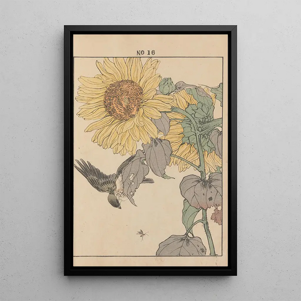 Keinen kach gafu Pl018 - Imao Keinen — framed artwork on a wall