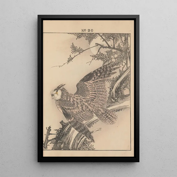 Keinen kach gafu Pl022 - Imao Keinen — framed artwork on a wall