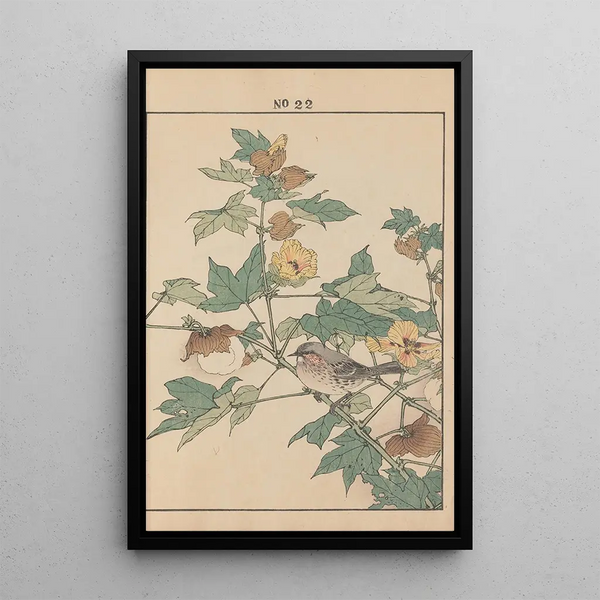 Keinen kach gafu Pl024 - Imao Keinen — framed artwork on a wall