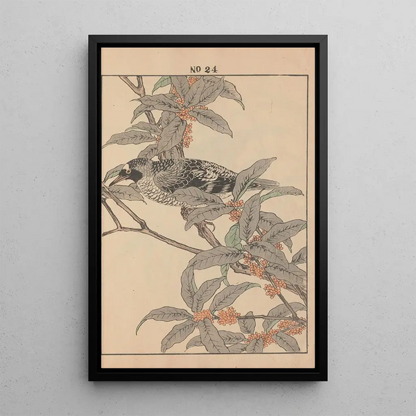 Keinen kach gafu Pl026 - Imao Keinen — framed artwork on a wall