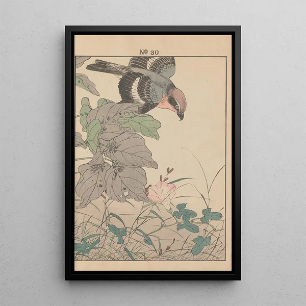 Keinen kach gafu Pl032 - Imao Keinen — framed artwork on a wall
