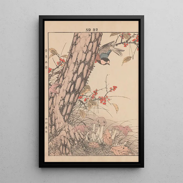Keinen kach gafu Pl035 - Imao Keinen — framed artwork on a wall