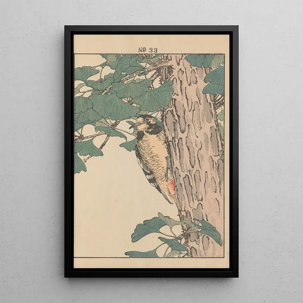 Keinen kach gafu Pl036 - Imao Keinen — framed artwork on a wall