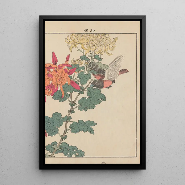 Keinen kach gafu Pl040 - Imao Keinen — framed artwork on a wall