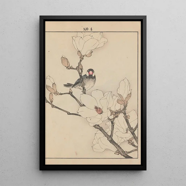 Keinen kach gafu Pl046 - Imao Keinen — framed artwork on a wall