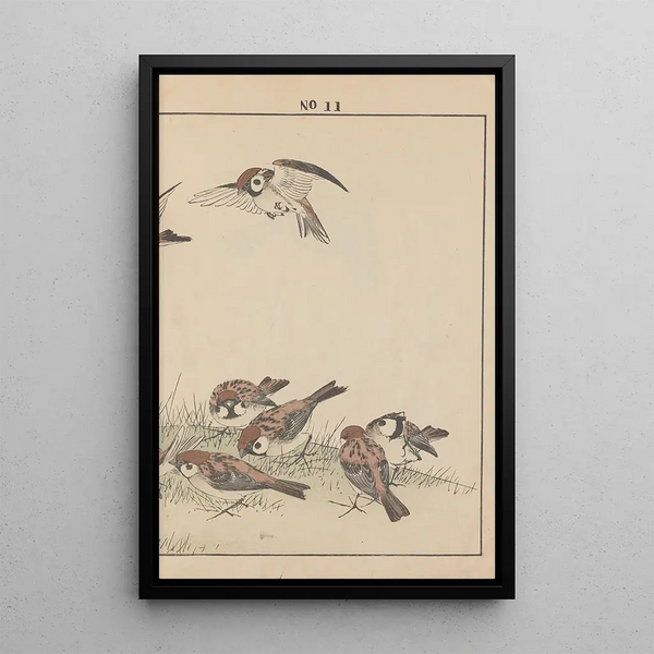 Keinen kach gafu Pl056 - Imao Keinen — framed artwork on a wall