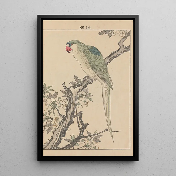 Keinen kach gafu Pl062 - Imao Keinen — framed artwork on a wall