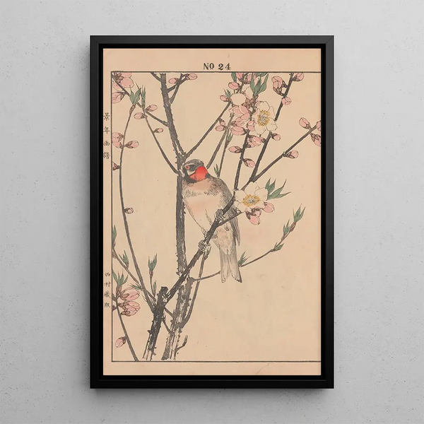 Keinen kach gafu Pl073 - Imao Keinen — framed artwork on a wall
