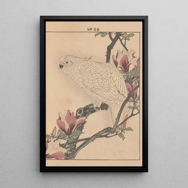 Keinen kach gafu Pl074 - Imao Keinen — framed artwork on a wall