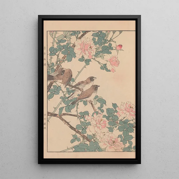 Keinen kach gafu Pl077 - Imao Keinen — framed artwork on a wall