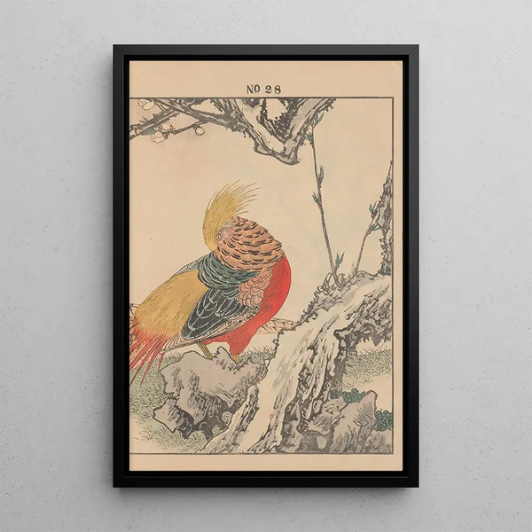 Keinen kach gafu Pl078 - Imao Keinen — framed artwork on a wall