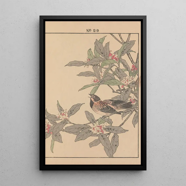 Keinen kach gafu Pl080 - Imao Keinen — framed artwork on a wall