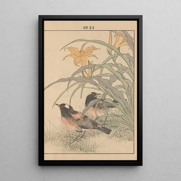 Keinen kach gafu Pl082 - Imao Keinen — framed artwork on a wall