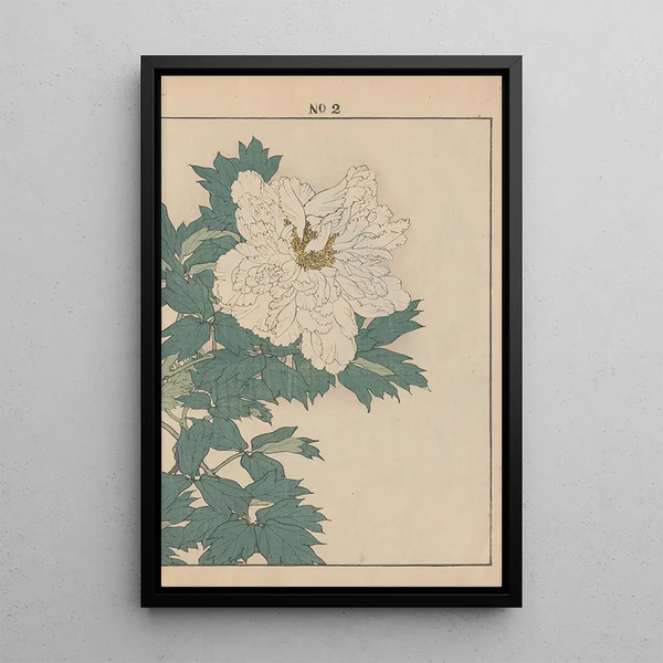 Keinen kach gafu Pl084 - Imao Keinen — framed artwork on a wall