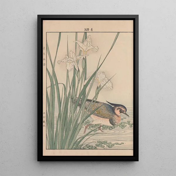 Keinen kach gafu Pl087 - Imao Keinen — framed artwork on a wall