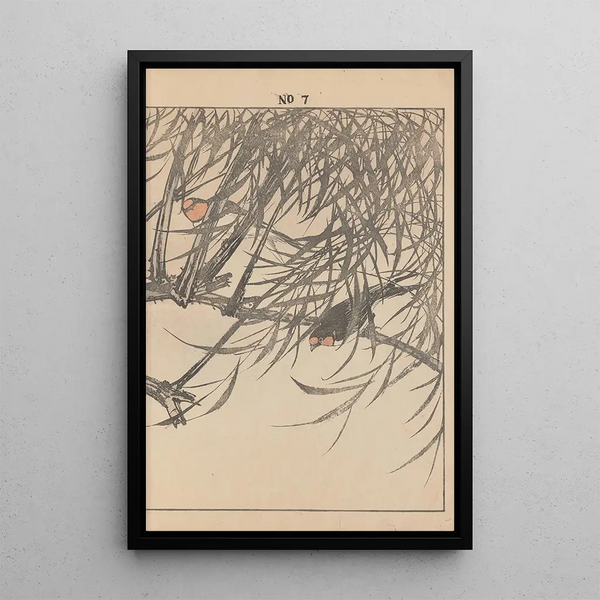 Keinen kach gafu Pl090 - Imao Keinen — framed artwork on a wall