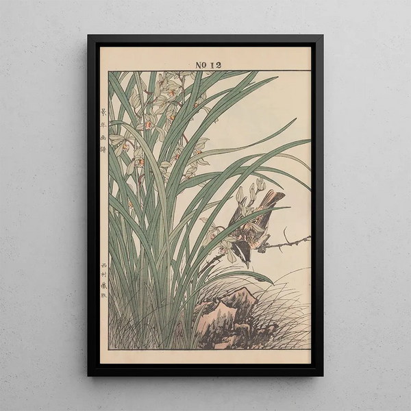 Keinen kach gafu Pl097 - Imao Keinen — framed artwork on a wall