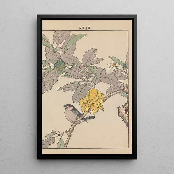 Keinen kach gafu Pl102 - Imao Keinen — framed artwork on a wall