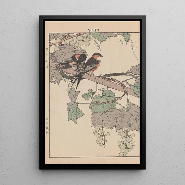 Keinen kach gafu Pl103 - Imao Keinen — framed artwork on a wall