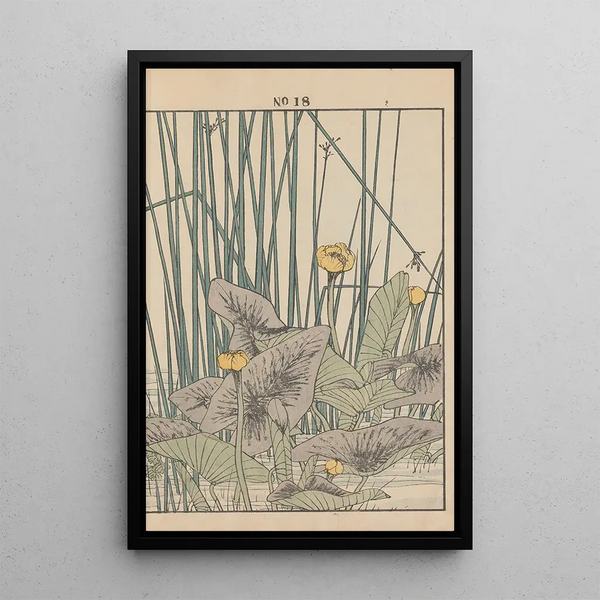 Keinen kach gafu Pl104 - Imao Keinen — framed artwork on a wall