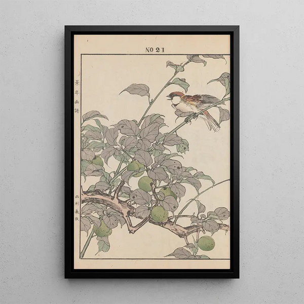 Keinen kach gafu Pl109 - Imao Keinen — framed artwork on a wall