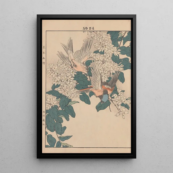 Keinen kach gafu Pl113 - Imao Keinen — framed artwork on a wall