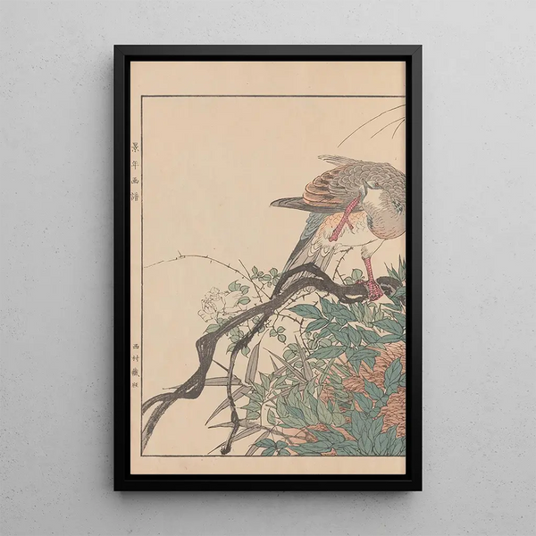 Keinen kach gafu Pl115 - Imao Keinen — framed artwork on a wall