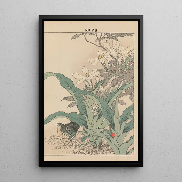 Keinen kach gafu Pl116 - Imao Keinen — framed artwork on a wall