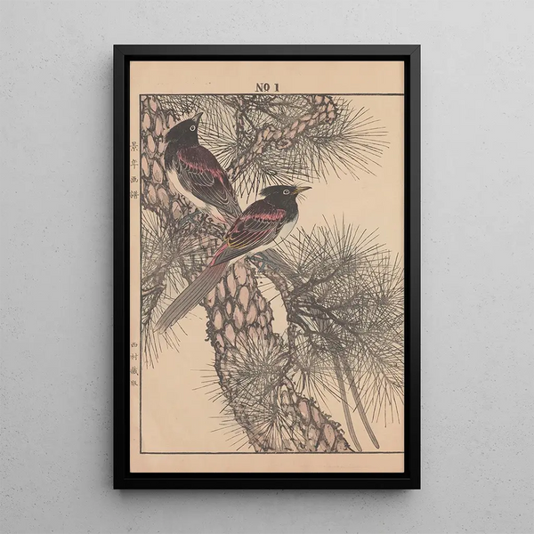 Keinen kach gafu Pl123 - Imao Keinen — framed artwork on a wall