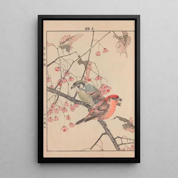 Keinen kach gafu Pl127 - Imao Keinen — framed artwork on a wall