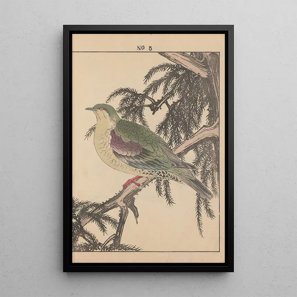 Keinen kach gafu Pl128 - Imao Keinen — framed artwork on a wall