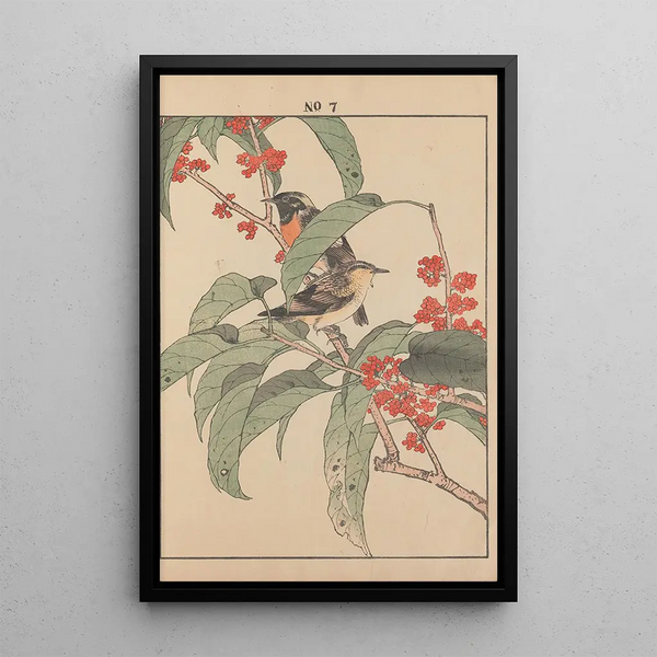 Keinen kach gafu Pl130 - Imao Keinen — framed artwork on a wall