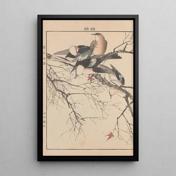Keinen kach gafu Pl133 - Imao Keinen — framed artwork on a wall