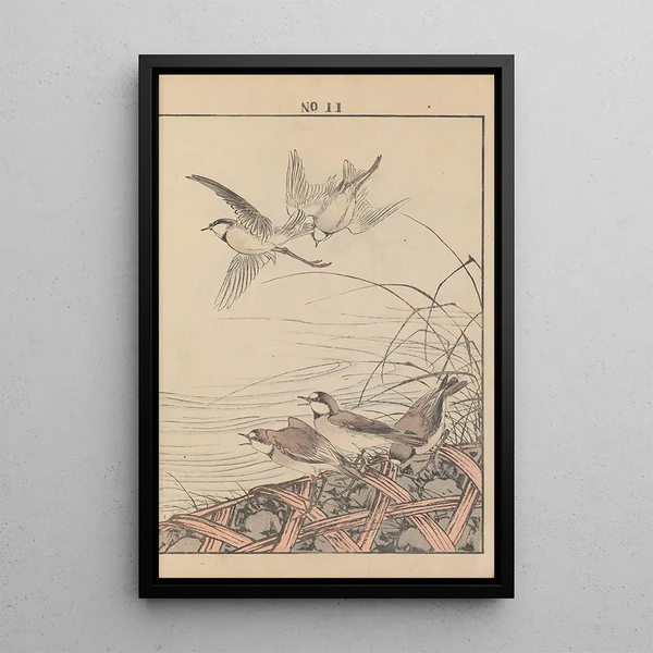Keinen kach gafu Pl134 - Imao Keinen — framed artwork on a wall