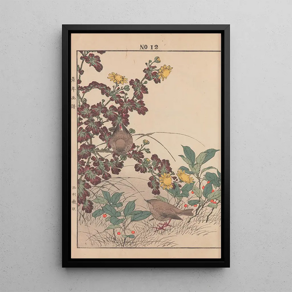 Keinen kach gafu Pl135 - Imao Keinen — framed artwork on a wall