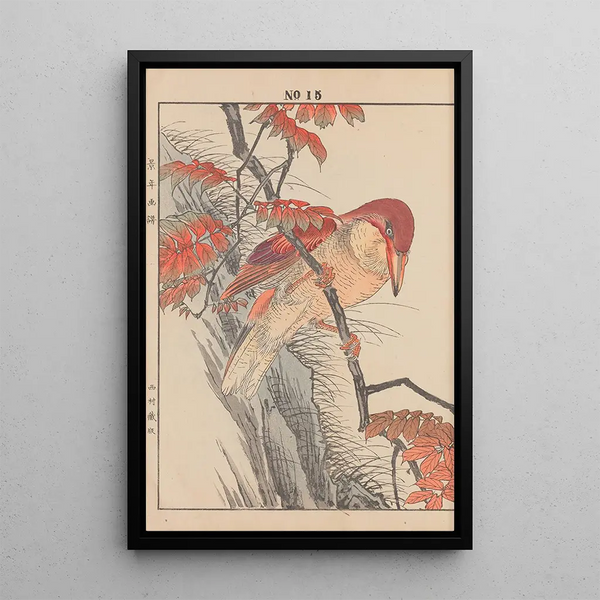 Keinen kach gafu Pl139 - Imao Keinen — framed artwork on a wall