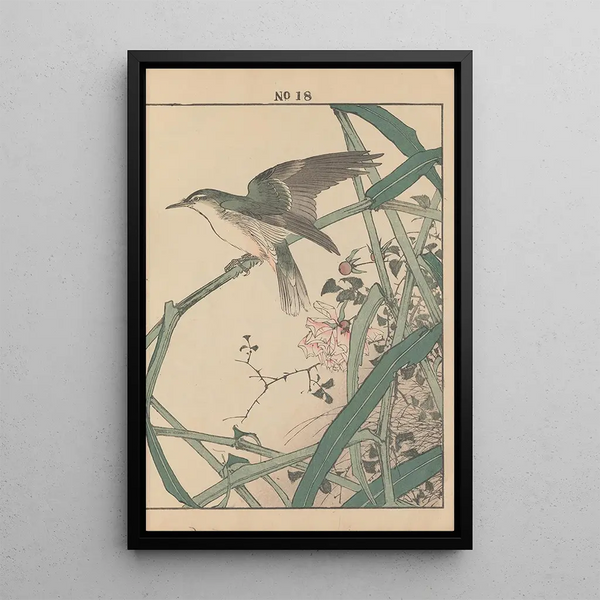 Keinen kach gafu Pl142 - Imao Keinen — framed artwork on a wall