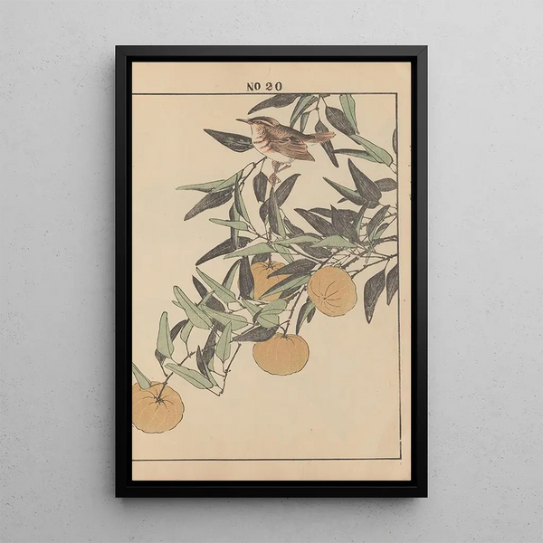 Keinen kach gafu Pl144 - Imao Keinen — framed artwork on a wall