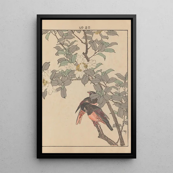 Keinen kach gafu Pl146 - Imao Keinen — framed artwork on a wall