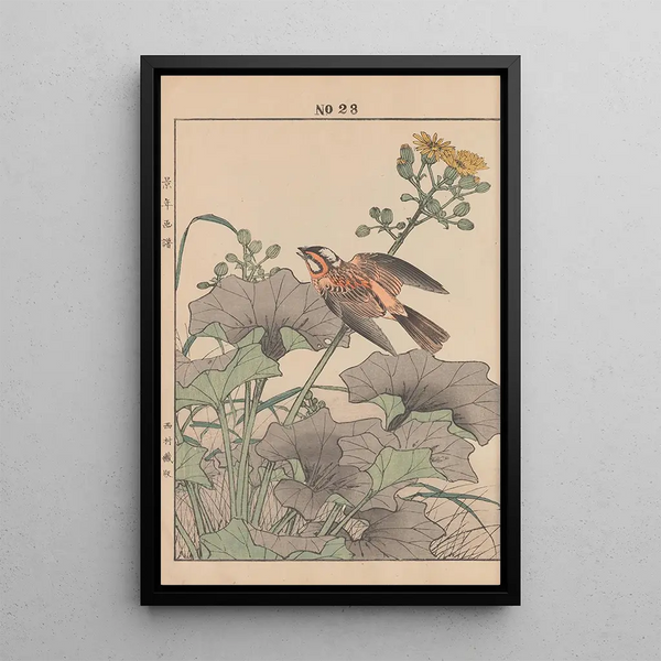 Keinen kach gafu Pl147 - Imao Keinen — framed artwork on a wall