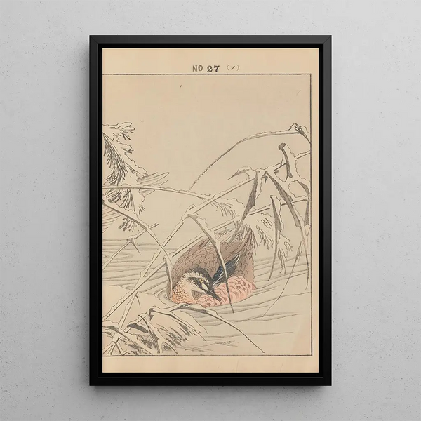 Keinen kach gafu Pl152 - Imao Keinen — framed artwork on a wall