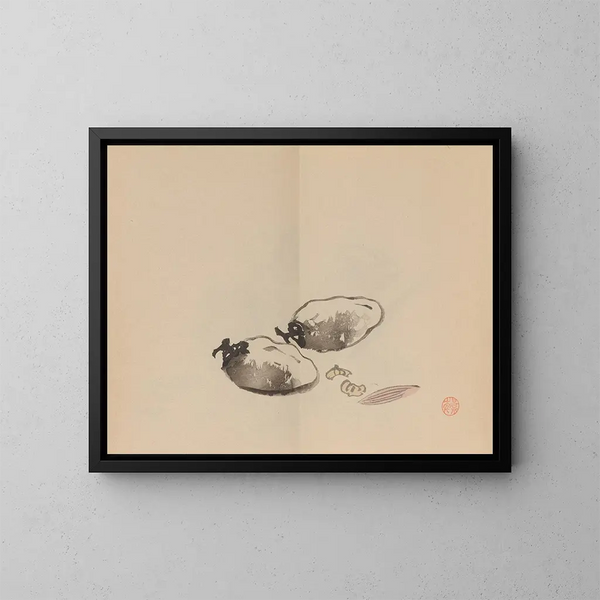 Keinen shugajō Pl16 - Imao Keinen — framed artwork on a wall