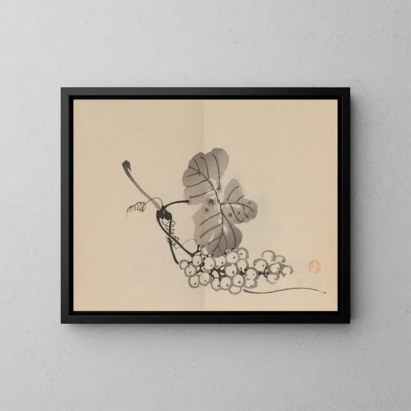 Keinen shugajō Pl18 - Imao Keinen — framed artwork on a wall