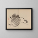 Keinen shugajō Pl54 - Imao Keinen — framed artwork on a wall