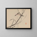 Keinen shugajō Pl. 64 - Imao Keinen — framed artwork on a wall